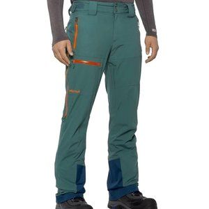NEW $500 Marmot Castle Peak Ski Pants! Sm  Mallard Green Polartec Neoshell Recco